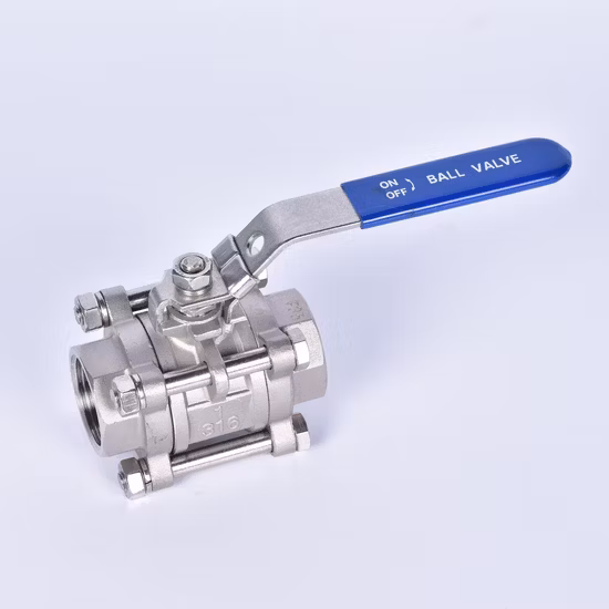 Three Pieces Carbon Steel High Pressure Pipeline Trunnion Mounted Ball Valve